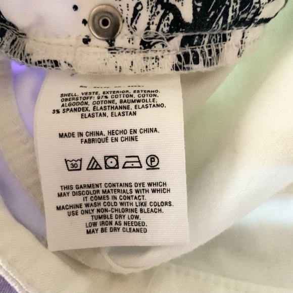 Anthropologie Pilcro Lace Up Denim Jeans Size 28 - Picture 9 of 12